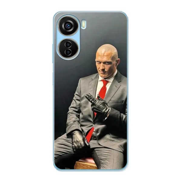 Чехол с принтом «Усик Hitman» для ZTE V40 Design