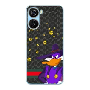 Бренднові Чохли для ZTE V40 Design - (PREMIUMPrint) (Утка Гуччі)
