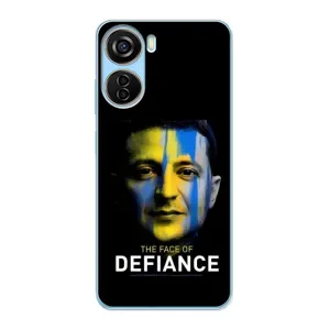 Чехол для ZTE V40 Design (AlphaPrint - с принтом Зеленского) (В. Зеленский)