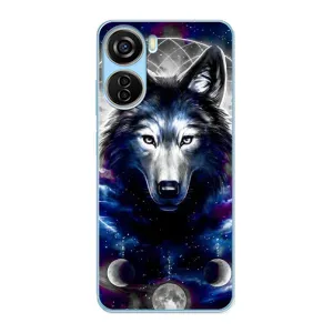 Защитные чехлы для ЗТЕ В40 Десигн (AlphaPrint) (ХИТ продаж) ВОЛК (Волк)