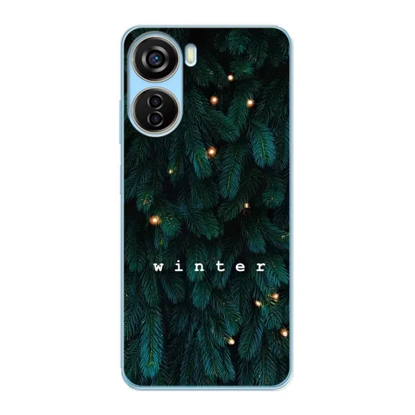 Чехол с принтом «Winter» для ZTE V40 Design