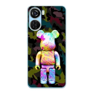Чохли для ZTE V40 Design - Bearbrick Louis Vuitton (PREMIUMPrint) (Яскравий Bearbrick)