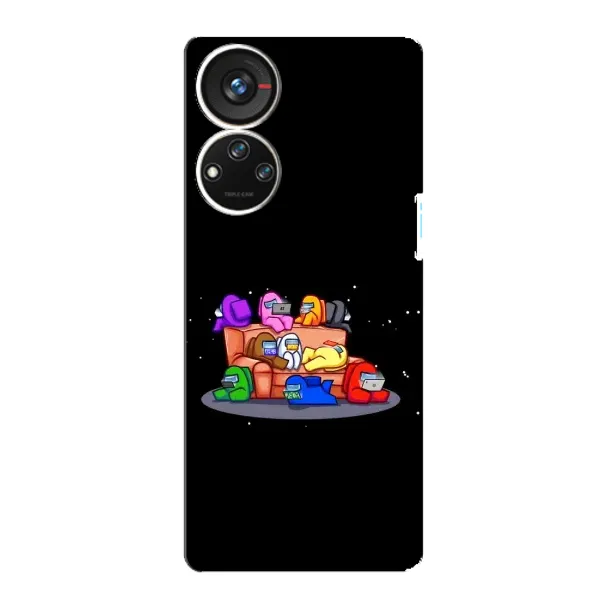 Чехол с принтом «Амонг-ас» для ZTE Blade V40s