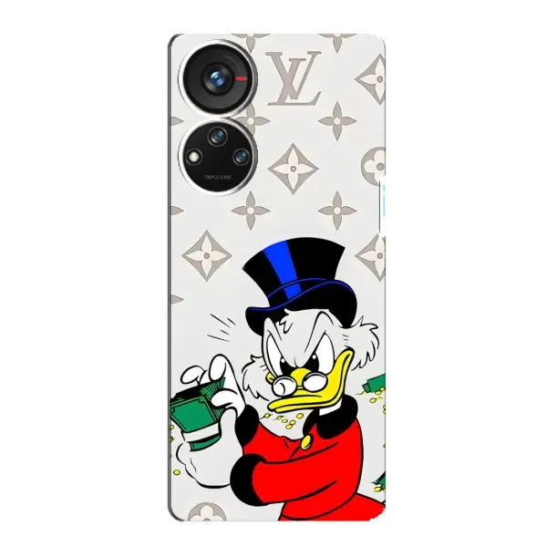 Чехол с принтом «Баксы Скрудж» для ZTE Blade V40s
