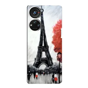 Чехол Эйфелева Башня для ZTE Blade V40s - (AlphaPrint) (Башня в Париже)