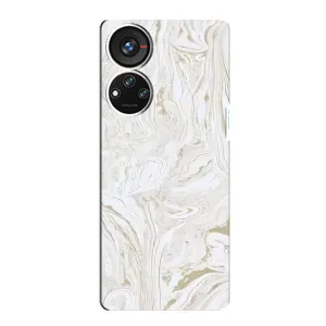 Мраморний чехол на ZTE Blade V40s (VPrint) (Білий мрамор)