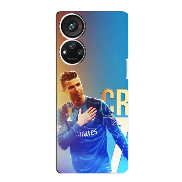 Чехол с принтом «CR7 Real» для ZTE Blade V40s