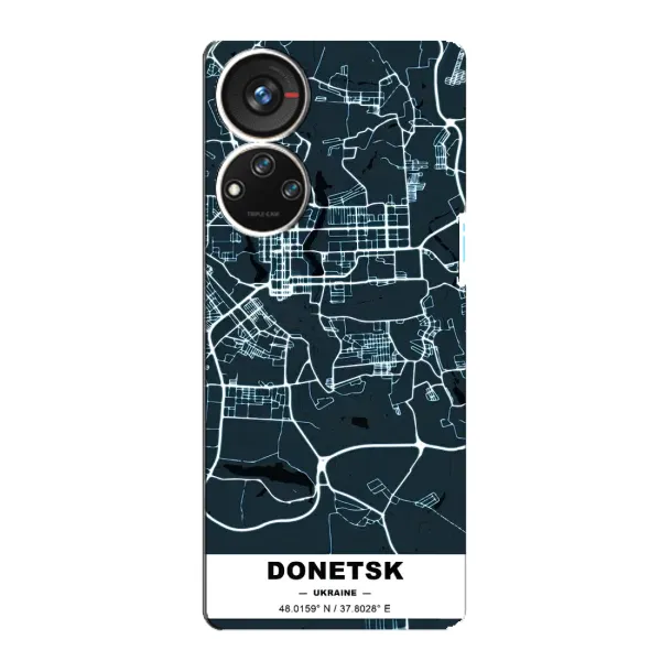 Чохол з принтом «Донецьк» для ZTE Blade V40s