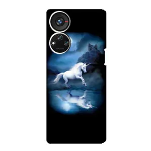 Чохол для ZTE Blade V40s - (Єдинорожки - Новинки) (AlphaPrint) (Єдиноріг)