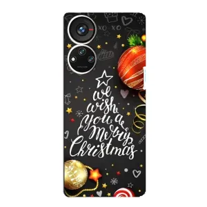 Рождественские Чехлы для ZTE Blade V40s (VPrint) (Елочка)