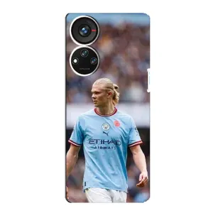 Чехлы с футболистом Ерлинг Холанд для ZTE Blade V40s (AlphaPrint) (Эрлинг Холанд)