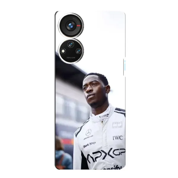 Чехол с принтом «Ф1 Пирс» для ZTE Blade V40s
