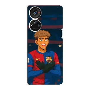 Чехол с принтом «Футболист Ямаль» для ZTE Blade V40s