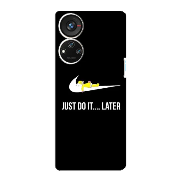 Чехол с принтом «Гомер Later» для ZTE Blade V40s