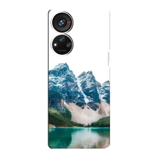 Чехол с принтом «Гори» для ZTE Blade V40s