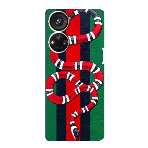 Чохол з принтом «Gucci змія» для ZTE Blade V40s