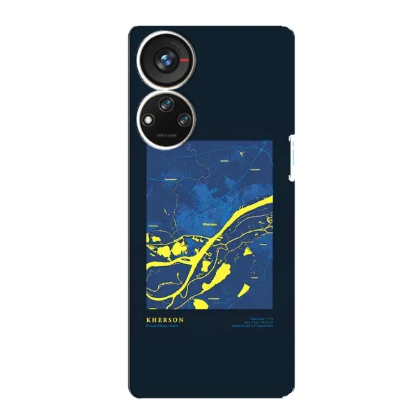 Чохол з принтом «Херсон» для ZTE Blade V40s