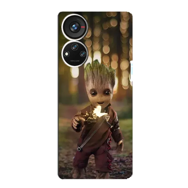 Чехол с принтом «I am Groot» для ZTE Blade V40s