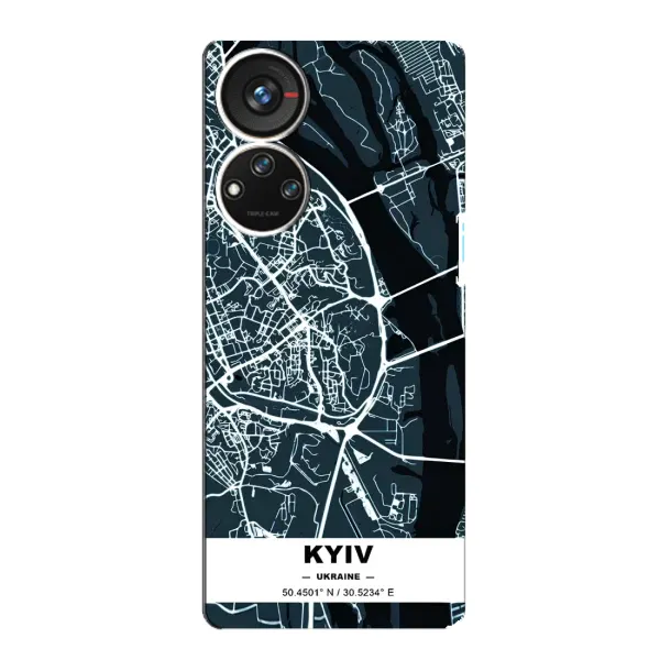 Чохол з принтом «Київ» для ZTE Blade V40s