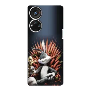 Популярні Чохли з картинками для ZTE Blade V40s (Король Кролик)