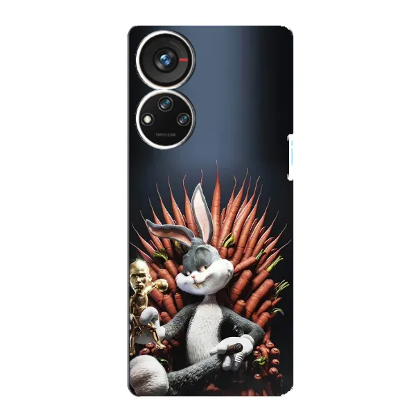 Чохол з принтом «Король Кролик» для ZTE Blade V40s