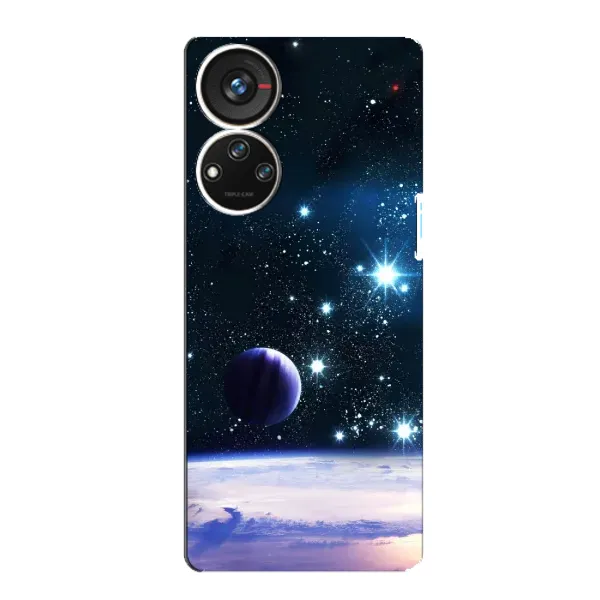 Чехол с принтом «Космический вид» для ZTE Blade V40s