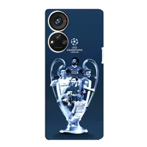 Чехлы для ZTE Blade V40s (VPrint) - Футбольные клубы (Кубок ЛЧ)