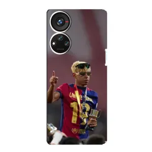 Чехол с принтом «Lamine Yamal» для ZTE Blade V40s