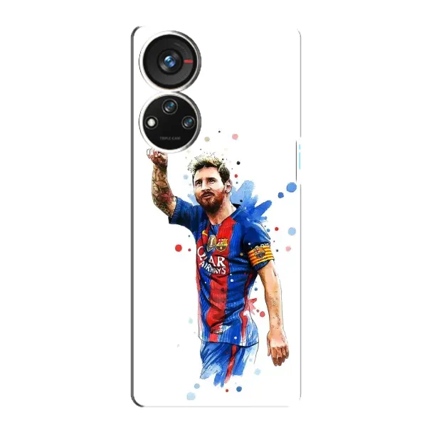 Чехол с принтом «Лео Месси» для ZTE Blade V40s