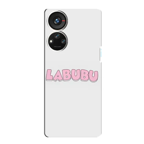Чохол з принтом «Лого Лабубу» для ZTE Blade V40s Чохол з принтом «Лого Лабубу» для ZTE Blade V40s