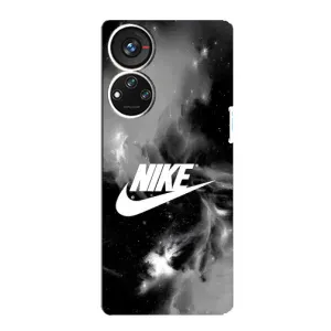 Чехол для ZTE Blade V40s - с принтом Найк (AlphaPrint) (Лого Найк)