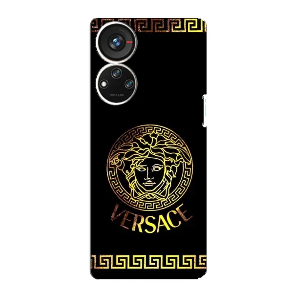 Чохол з принтом «Logo Versace» для ZTE Blade V40s
