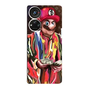 Бренднові Чохли для ZTE Blade V40s - (PREMIUMPrint) (Mario LV)