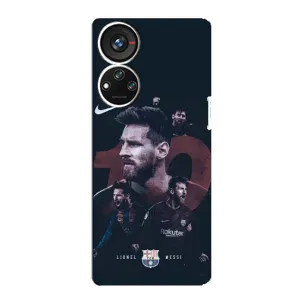 Чехол с принтом «Месси 10» для ZTE Blade V40s