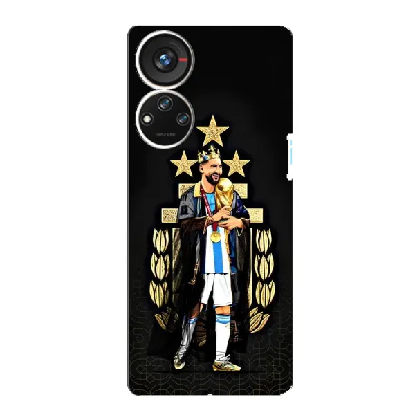 Чехол с принтом «Месси Король» для ZTE Blade V40s