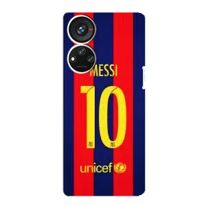 Чехол с принтом «Messi Barca 10» для ZTE Blade V40s