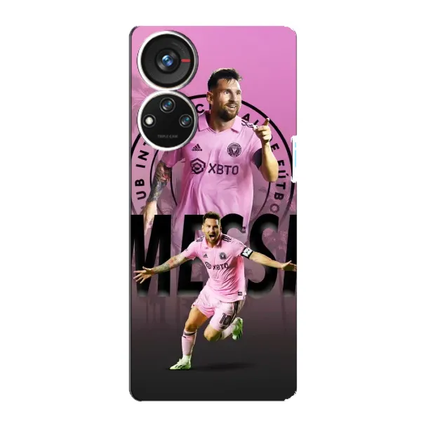 Чохол з принтом «Messi Miami» для ZTE Blade V40s