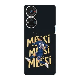 Чехлы для ZTE Blade V40s (Leo чемпион) (AlphaPrint) (Messi ПСЖ)