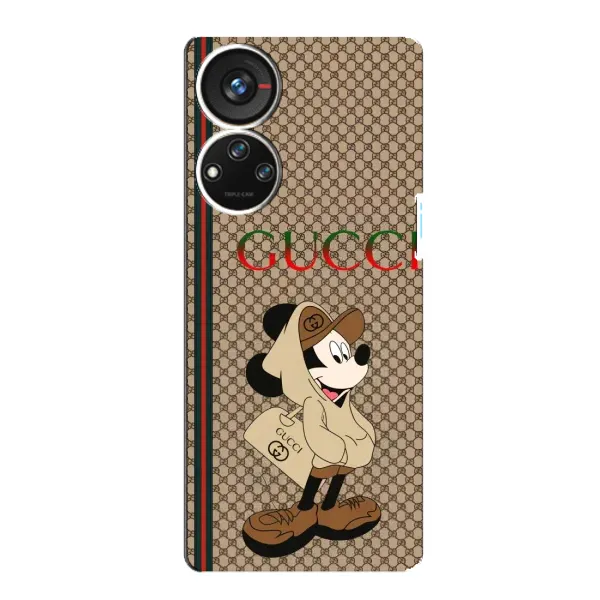 Чохол з принтом «Mickey GUCCI» для ZTE Blade V40s