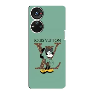 Чехлы Луи Витон для ZTE Blade V40s (AlphaPrint - LOUIS VUITTON) (Микки Маус LV)