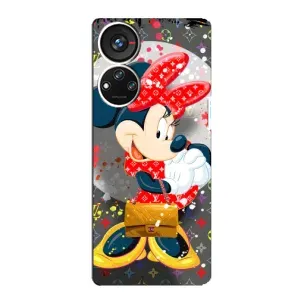 Чохол Disney Mouse ZTE Blade V40s (PREMIUMPrint) (Minni з бантіком)