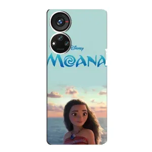 Чехол с мультфильмом Моана ZTE Blade V40s