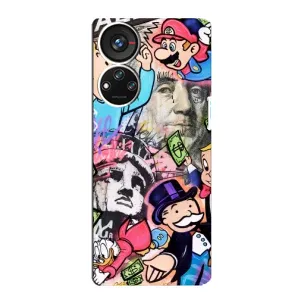 Чохли з крутими принтами для ZTE Blade V40s - (PREMIUMPrint) (Monopoly man)