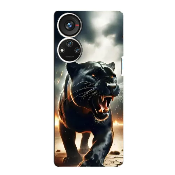 Чохол з принтом «Чорна пантера» для ZTE Blade V40s