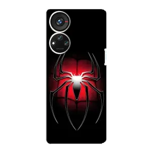 Чехол с человеком пауком для ZTE Blade V40s - (AlphaPrint)