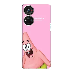 Чохол Губка Боб для ZTE Blade V40s (Персонаж Патрік)