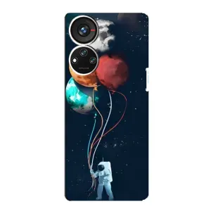 Космические Чехлы для ЗТЕ В40с (VPrint) (Планеты шарики)