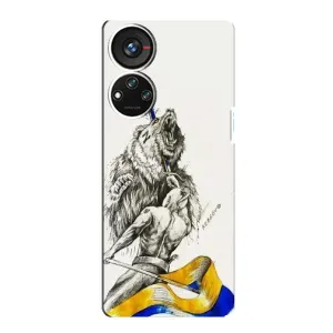 Чохли (Доброго вечора, ми за України) для ZTE Blade V40s (AlphaPrint) (Перемога)