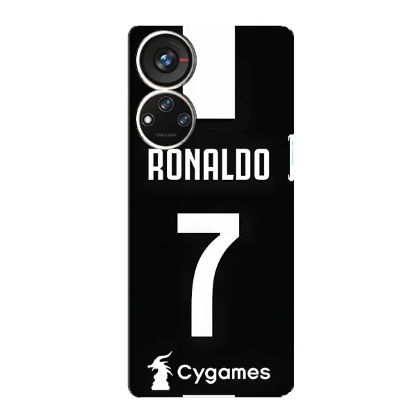 Чехол с принтом «RONALDO 7» для ZTE Blade V40s