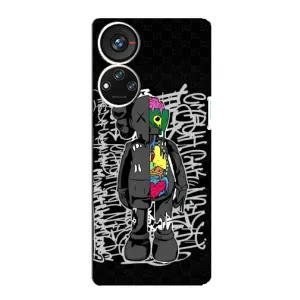 Чохли для ZTE Blade V40s - Bearbrick Louis Vuitton (PREMIUMPrint) (Стиль Bearbrick)